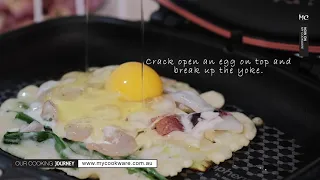Korean Seafood Pancake (Haemul Pajeon) ft. Happycall Double Pan Recipes | My Cookware Australia®