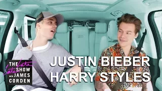 Justin Bieber & Harry Styles Carpool