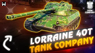 На что способен Lorraine 40t в Tank Company