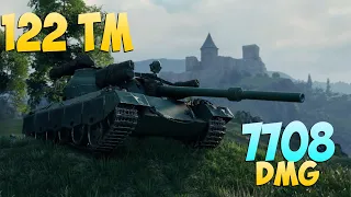 122 TM - 8 Frags 7.7K Damage - Light for everyone! - World Of Tanks