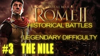 BATTLE OF THE NILE - Legendary Difficulty - Historical Battle for Rome 2