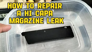 Hi Capa Magazine leak repair #airsoft #hicapa #airsoftnation