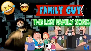 Family Guy  The List Family Guy song - Producer Reaction