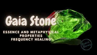 Gaia Stone Crystal Healing Frequency Meditation- Helenite- Connect to Mother Earth -  Goddess Energy