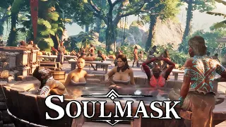 Soulmask #3 - Выживание и изучение новой игры ( первый взгляд )