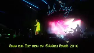Lana del Rey live at outsidelands 2016