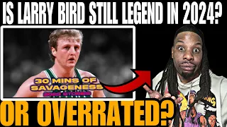 IS HE LEGEND? "30 Straight Minutes Of The SAVAGEST x FUNNIEST Larry Bird Stories"  | REACTION