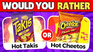 Would You Rather…? 🍔| Junk Food & Snacks Edition!