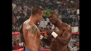 Shelton Benjamin Confronts Randy Orton | RAW May 17, 2004