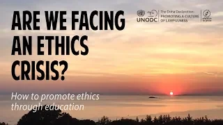 Are we facing an ethics crisis?