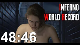 Resident Evil 3 Inferno Speedrun World Record - 48:46