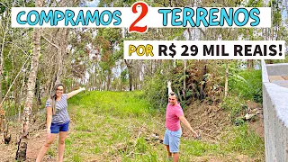 COMO ENCONTRAR TERRENOS BARATOS E COM ESCRITURA | Conheça nossos 2 terrenos novos