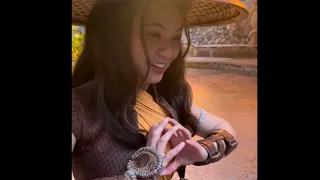 Raya Meets Herself at Disney California Adventures