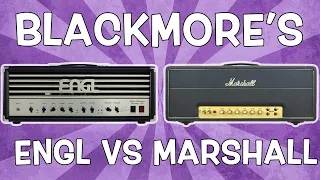 Engl Blackmore vs Marshall Major vs Super Lead (sound like Ritchie Blackmore)