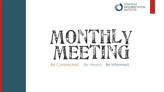 August Monthly Meeting 2023