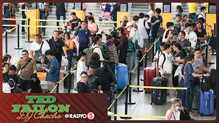 Air traffic software ng NAIA, kasalukuyang ina-upgrade | #TedFailonandDJChaCha