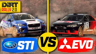EVO vs SUBARU | el NR4 más rápido de DIRT Rally 2.0
