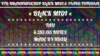 [Black MIDI] Tau | 6 283 185 Notes | HDSQ