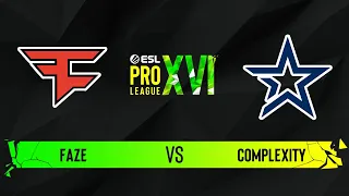 FaZe vs. Complexity - Map 3 [Nuke] - ESL Pro League Season 16 - Playoffs