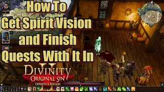 Divinity Original Sin 2 Definitive Edition Chapter 4 Driftwood How To Get Spirit Vision