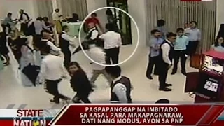 SONA: Pagnanakaw ng isang nagkunwaring bisita sa isang kasal, nahuli-cam