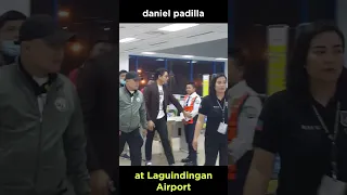 Daniel Padilla Super Gwapo at Laguindingan Airport