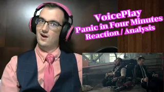 My Favorite Artist done JUSTICE!! Panic! in Four Minutes - VoicePlay - Acapella Reaction/Analysis