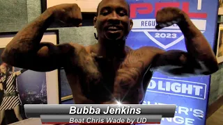 Bubba Jenkins on his dominating win over Chris Wade at PFL 1