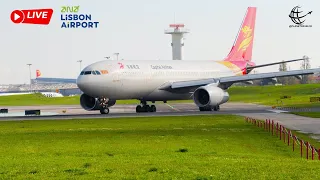 Lisbon Airport Plane Spotting | Arrivals and Departures | B777 | B787 | A350 | A380 | A330