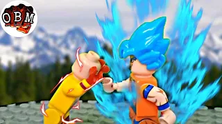 Lego Goku Vs saitama | (Dragon Ball/One punch man ) Stopmotion / Brickfilm / animation