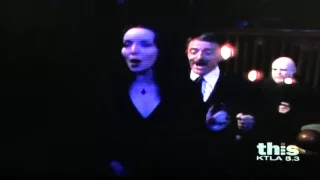The Addams Family Wish You "A Merry, Shh, Creepy Hallowe'en"