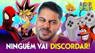 Top 7 melhores JOGOS do PS1!