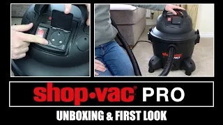 Shop Vac Pro Wet & Dry Vacuum Cleaner & Blower Unboxing & First Look