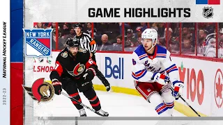 Rangers @ Senators 11/30 | NHL Highlights 2022