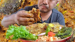 eating masala fish curry || the best fish curry i have head so far || kents vlog.