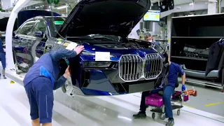 The assembly process of the top BMW 7.Процесс сборки новой BMW 7