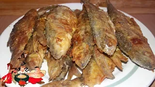 Как вкусно пожарить плотву. Рецепт от Мишани.    Fish fried