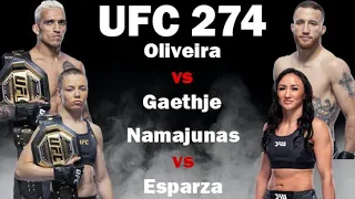 UFC 274 | OLIVEIRA VS GAETHJE  Breakdown, Predictions, & Bets