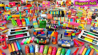 Biggest Holi testing 2023 | All Holi items testing | Amazing Holi items testing | Holi 2023