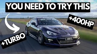 I Drove A 400 HP Turbo Subaru BRZ… OMG