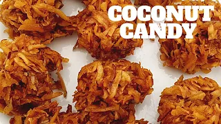 HOW TO MAKE COCONUT CANDY || COCONUT CANDY RECIPE