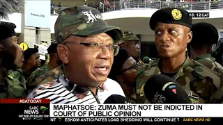 MKMVA's Kebby Maphatsoe says there's a western conspiracy to destroy Zuma