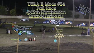 USRA B Mods #24, Full Race, 65th Hutchinson Nationals, 07/17/21