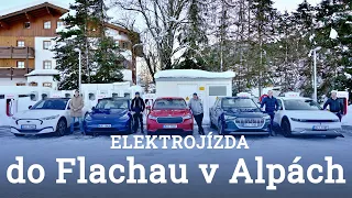 Vyrazili jsme pěti elektromobily do Alp. Jak zvládnou cestu na lyžování?