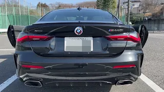 2023 BMW M440i Xdrive stock exhaust バブリング