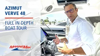 Full In-Depth Outboard Boat Tour with Federico Ferrante | Azimut Verve 48