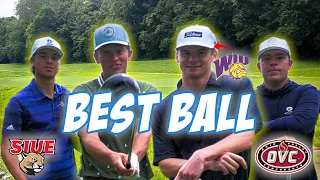 2v2 Best Ball Match With Top Illinois D1 Golfers (4K) |HUNG GOLF|