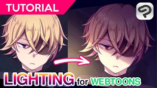 Lighting Effects for Webtoons Tutorial【CSP】