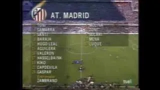 Final Copa del Rey 1999-2000 Atlético Madrid - RCD Espanyol (Resumen)