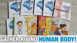 GATHER ROUND HOMESCHOOL | HUMAN BODY UNIT FLIP-THROUGH & HAUL!